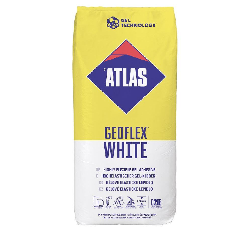 Atlas Geoflex Flexibele Tegellijm 25 Kg Voor Vloer En Wand Kleur Wit - Leeuw Bouwmaterialen