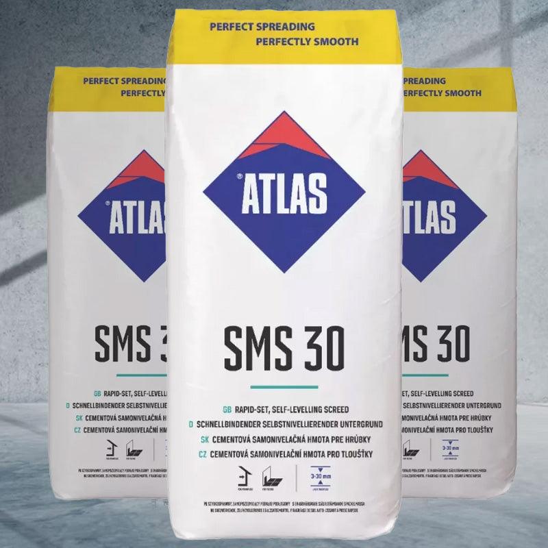 Atlas SMS 30 Egaline 25KG 3-30MM - Leeuw Bouwmaterialen